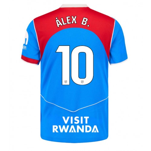 Dres Atletico Madrid Alex Baena #10 Rezervni 2025-26 Kratak Rukav